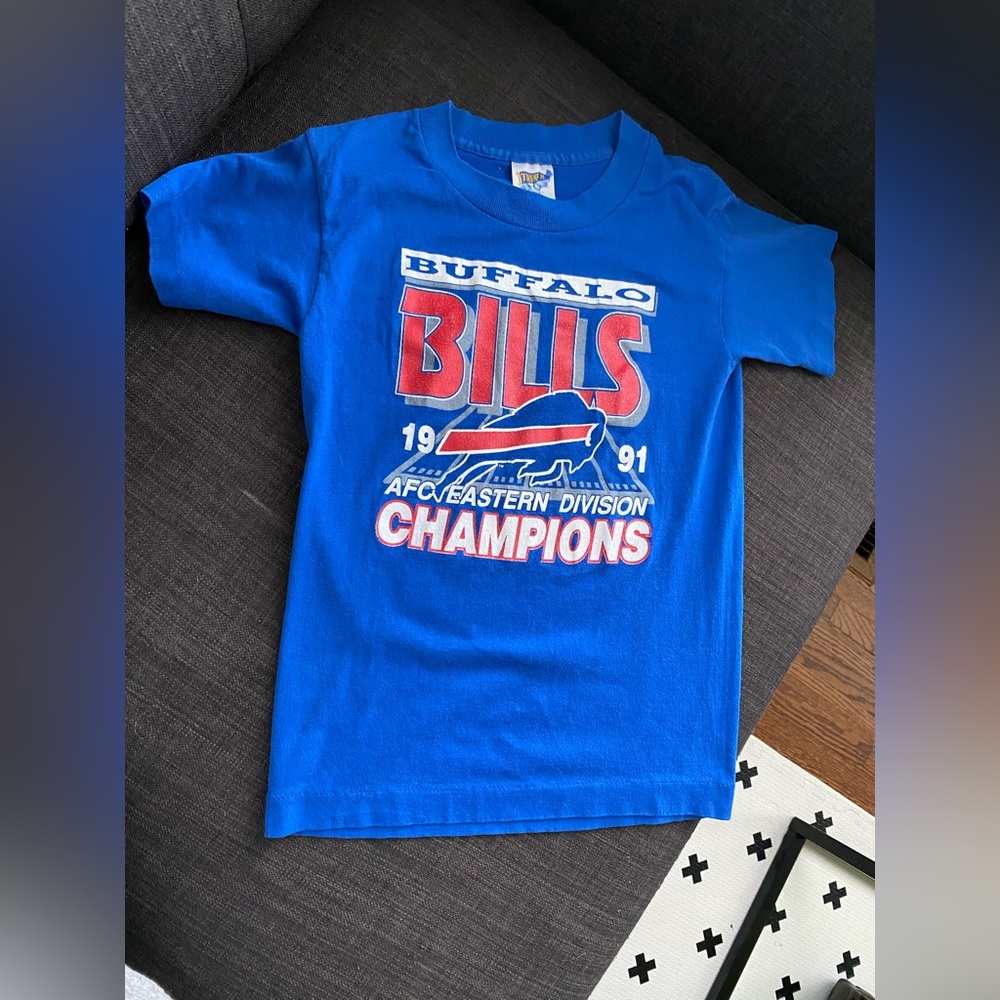 🦬 Kids Vintage Buffalo Bills Tshirt